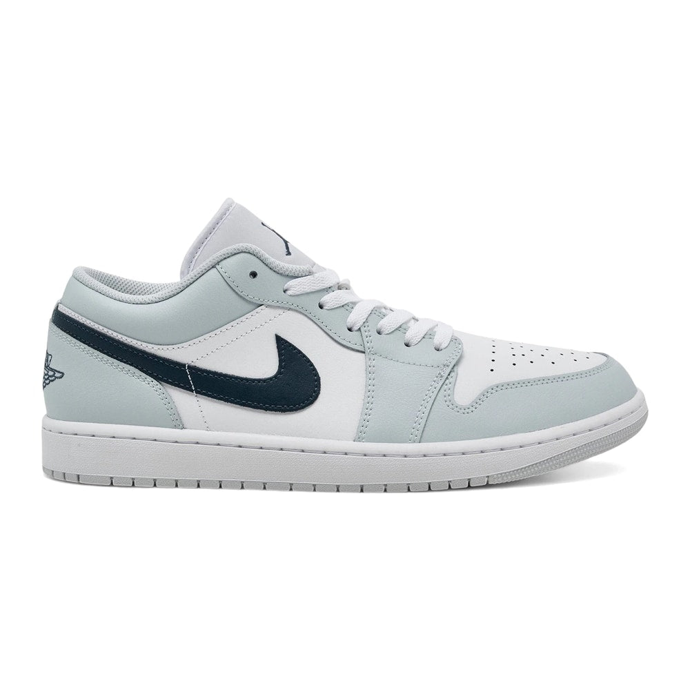 Air Jordan Jordan 1 Low Aura Squadron Blue – tenisky, bílá
