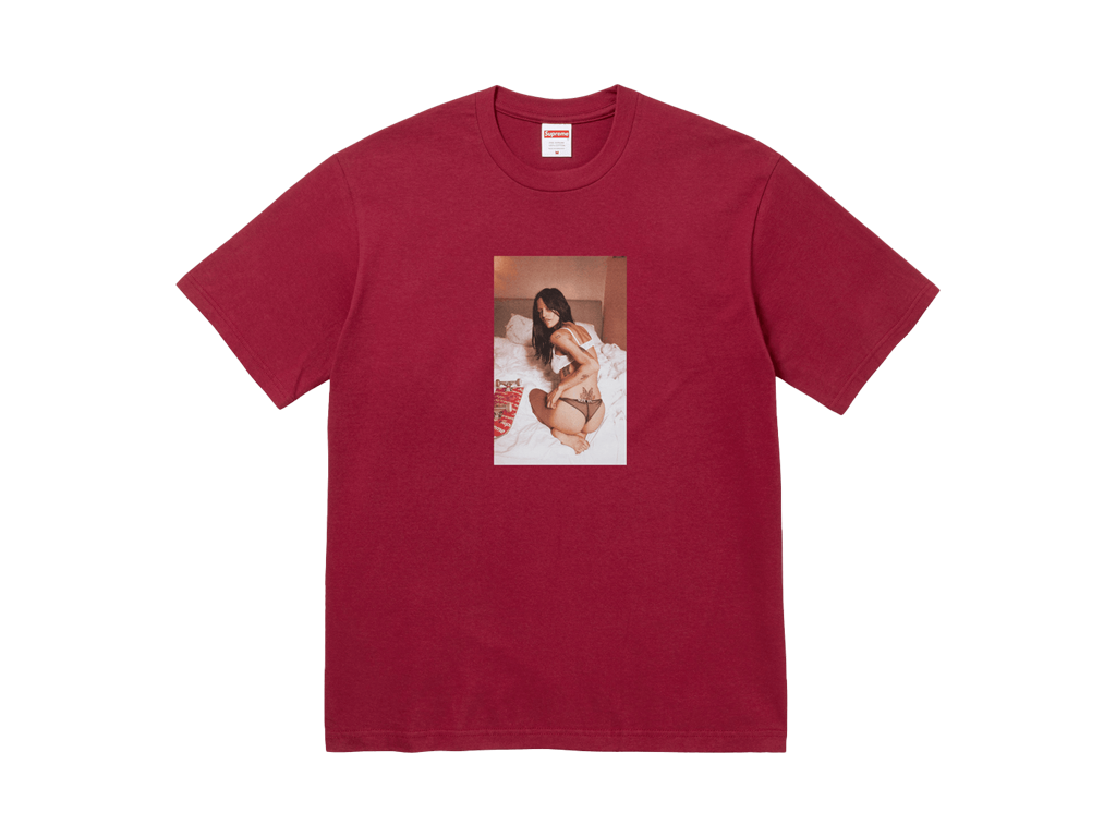 Supreme x Larry Clark Neighbor Tee Cardinal