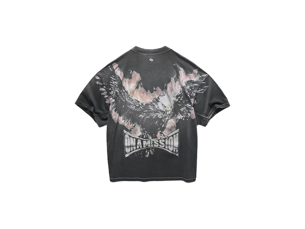 Represent 247 Ignite Oversized T-Shirt Vintage Black-Represent-pikastore.cz