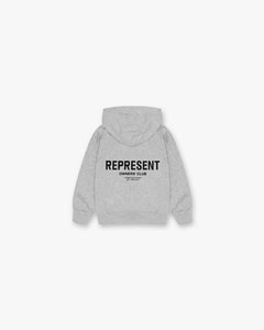 Represent Mini Owners Club Hoodie Ash Grey