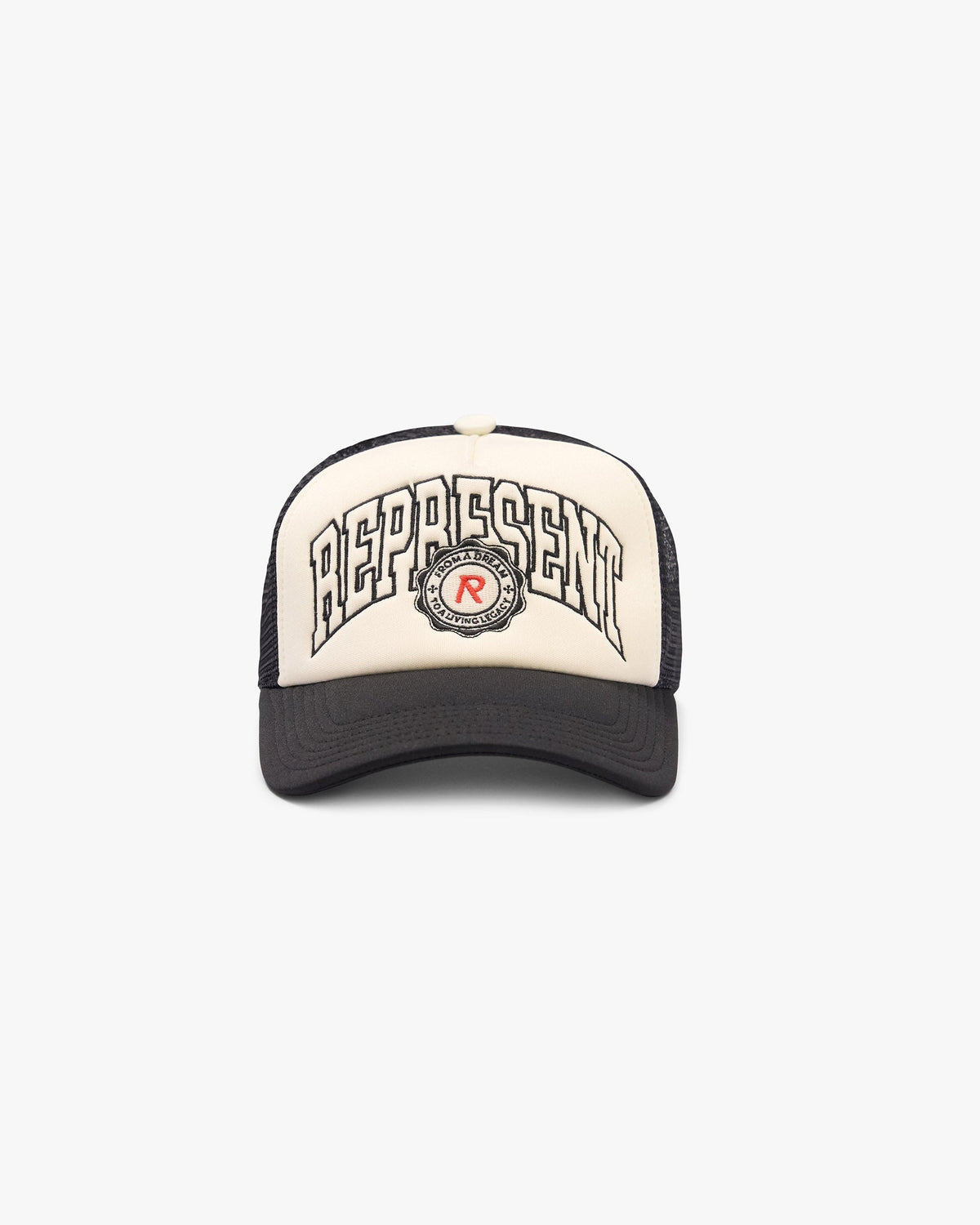Represent Legacy Crest Cap Antique White