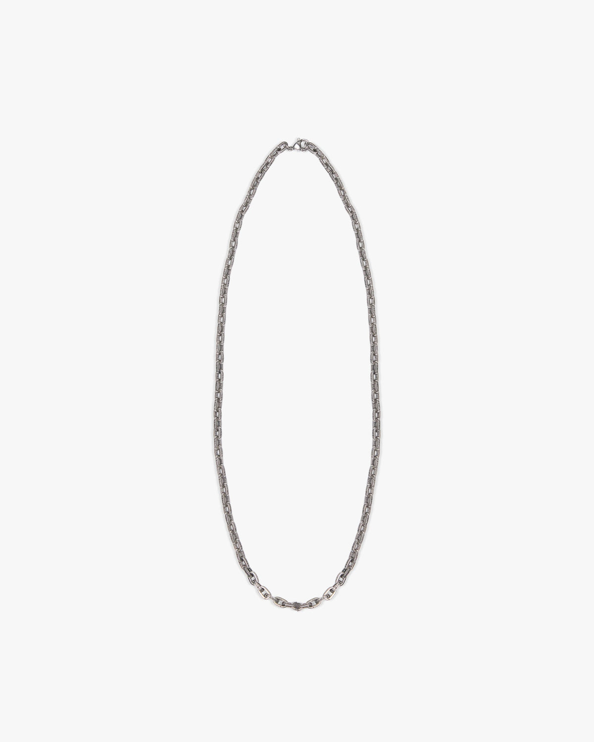 Represent Loop Necklace Silver – šperk, stříbrná