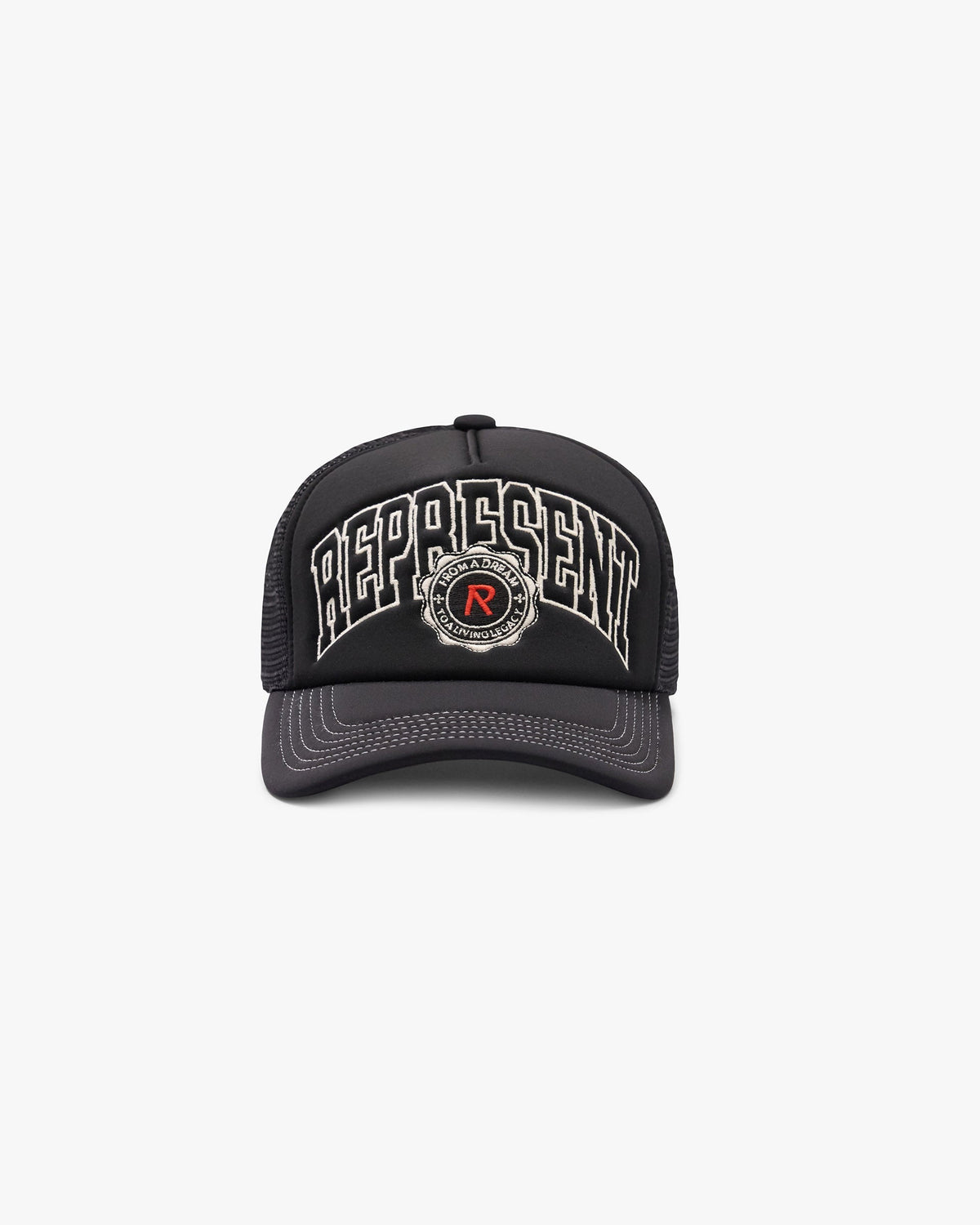 Represent Legacy Crest Cap Black