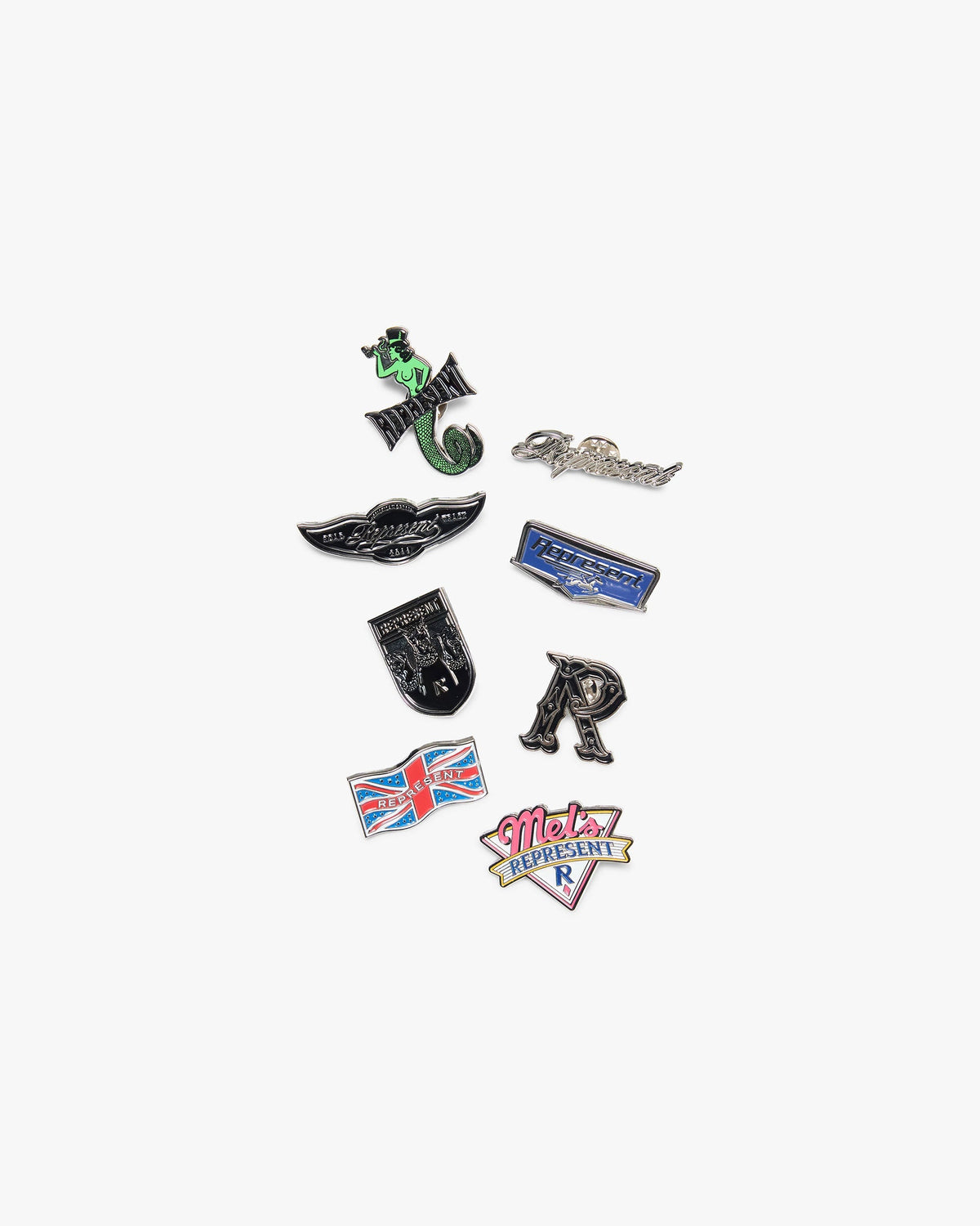 Represent Pin Badges Multi
