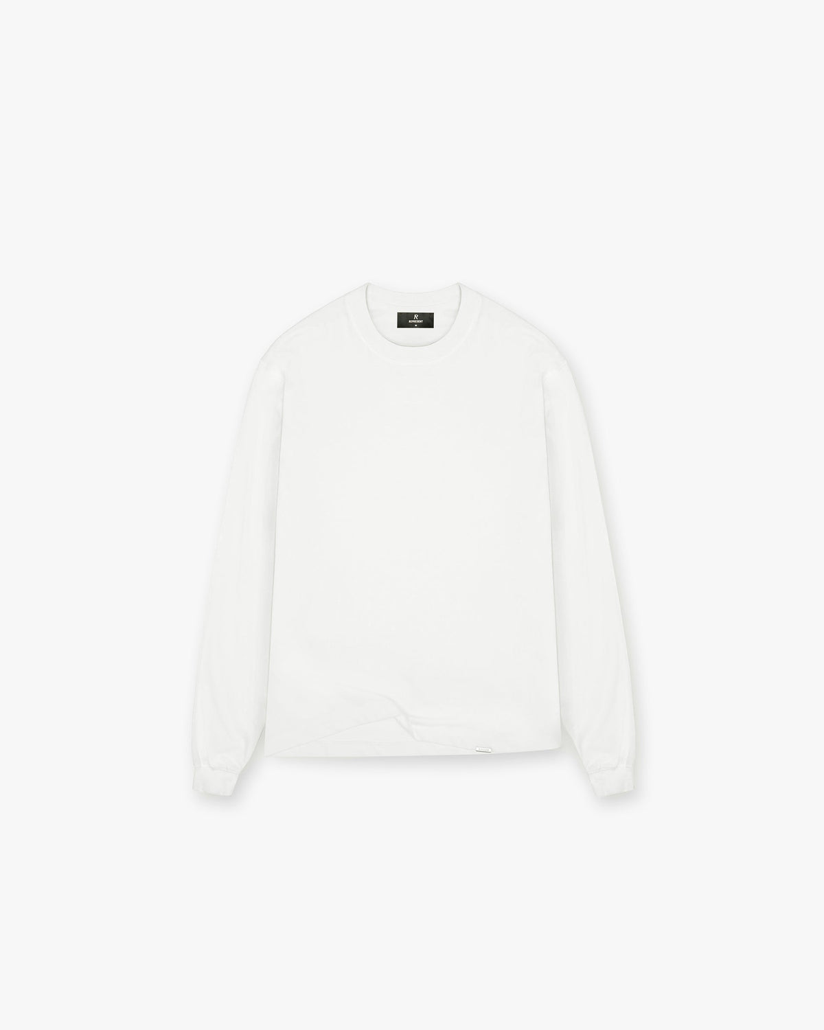 Represent Initial Long Sleeve T-Shirt Flat White