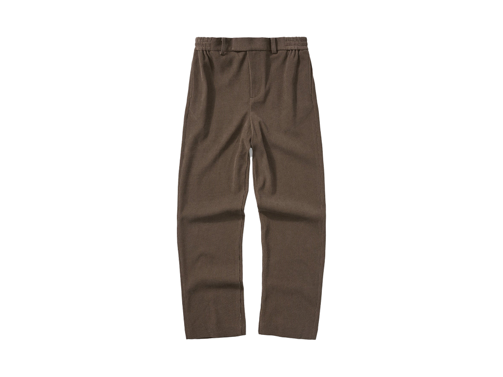 Represent Ribbed Hybrid Pant Clove