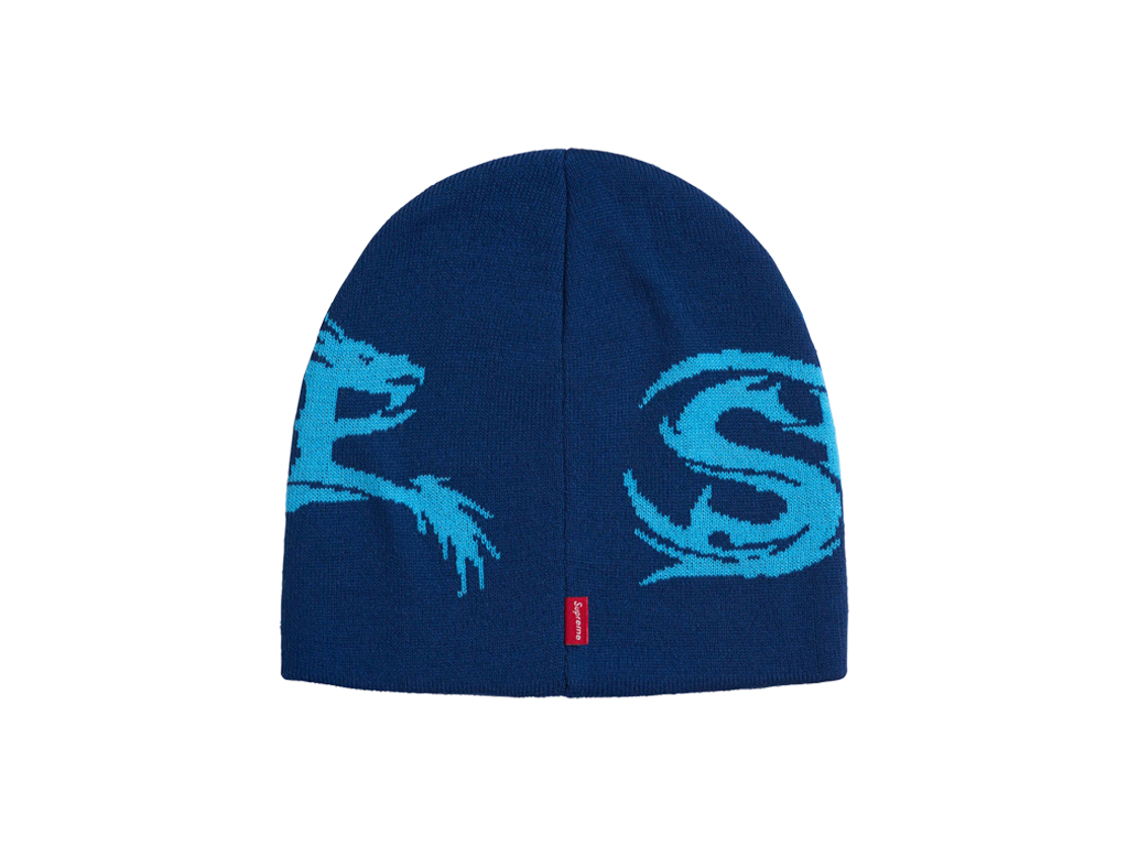 Supreme Dragon Beanie Navy-Supreme-pikastore.cz