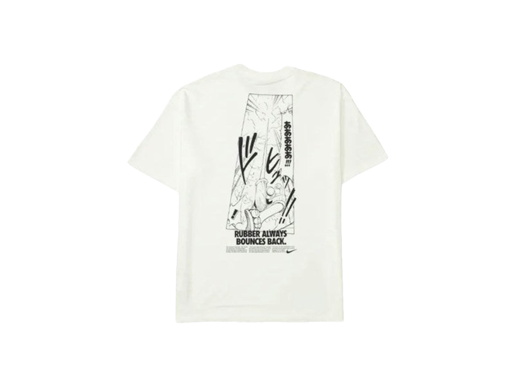 Nike x One Piece Solo Swoosh QS Gomu Gomu Battle Axe T-shirt White – tričko, bílá