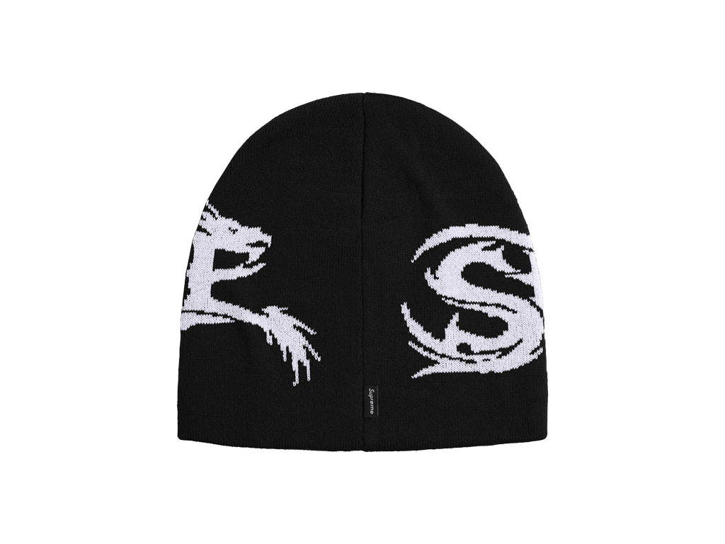 Supreme Dragon Beanie Black-Supreme-pikastore.cz