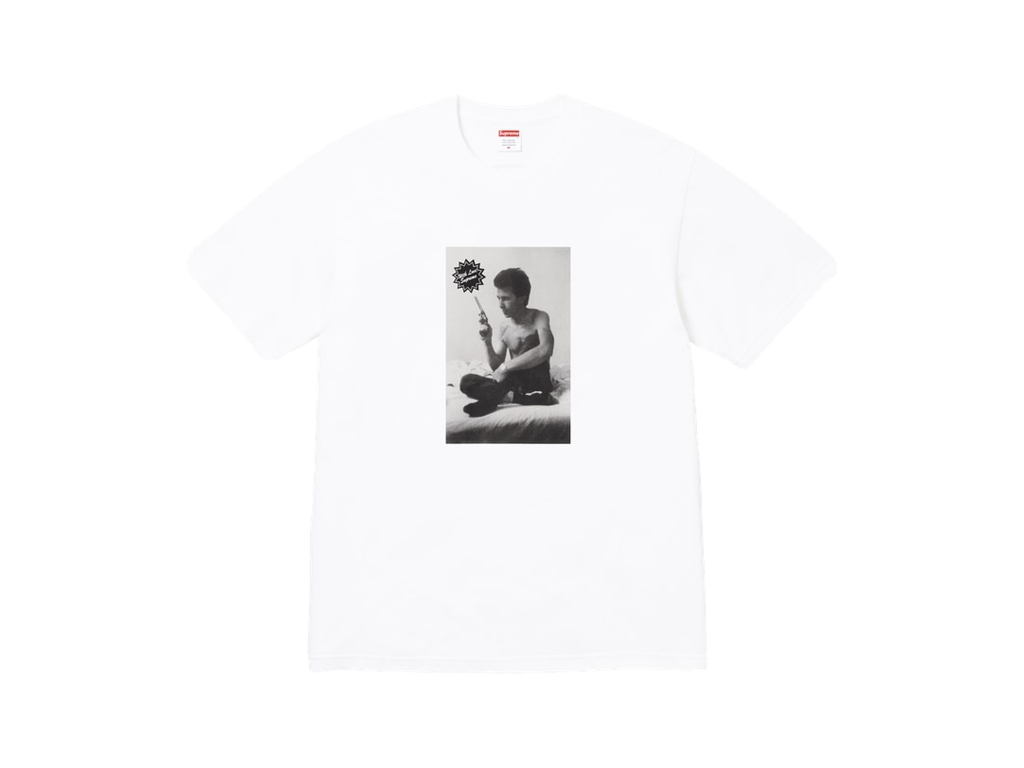 Supreme x Larry Clark Gun Tee White