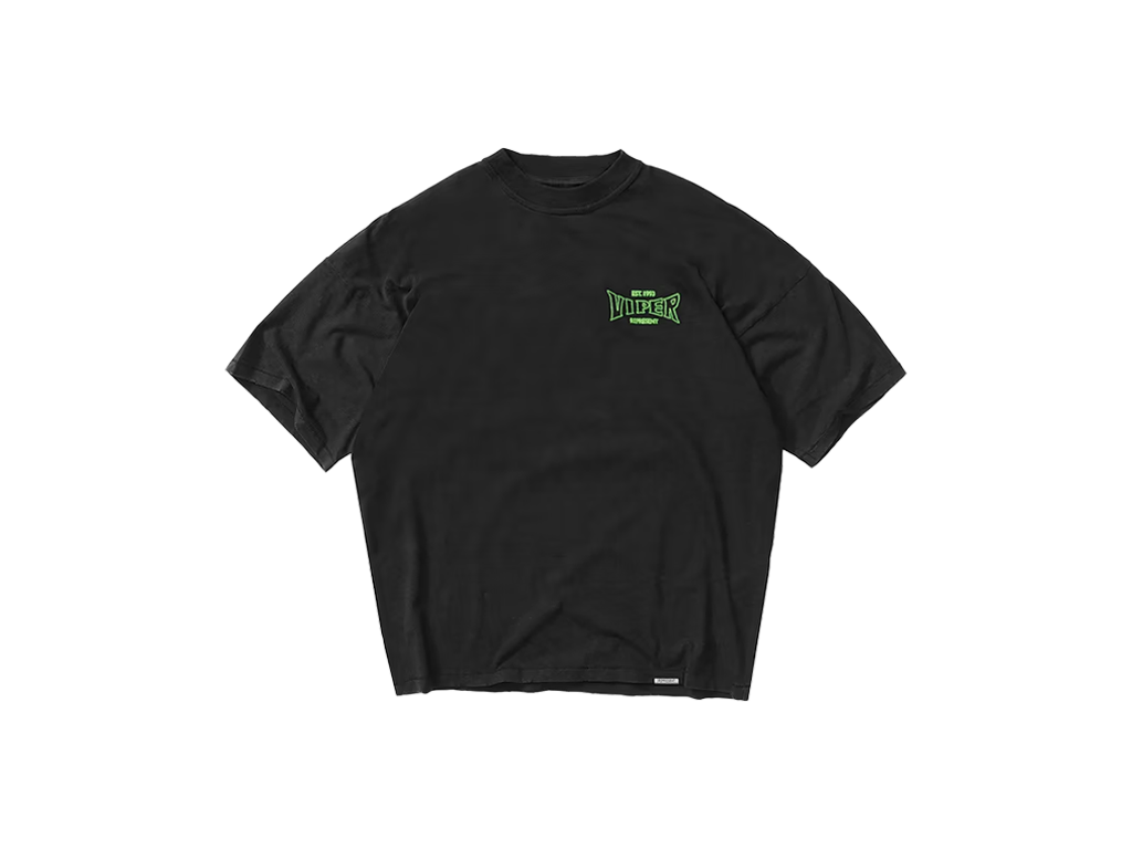 Represent x The Viper Room Glow T-Shirt Vintage Black